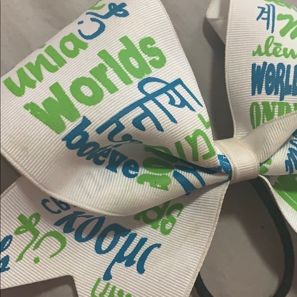 Official 2015 Cheer Worlds Bow - Picture 2 of 4